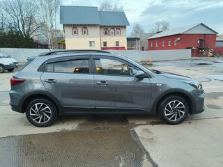 2022 Kia Rio X IV Рестайлинг, серый, 1860000 рублей, вид 4