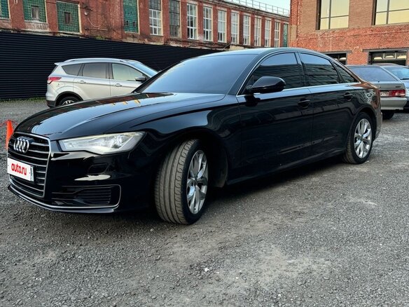2015 Audi A6 IV (C7) Рестайлинг, чёрный, 2500000 рублей - вид 3