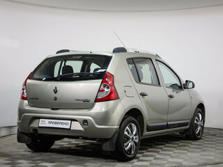 2013 Renault Sandero I, бежевый, 389000 рублей, вид 5
