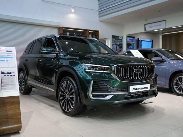 2026 Geely Monjaro, зелёный - вид 18
