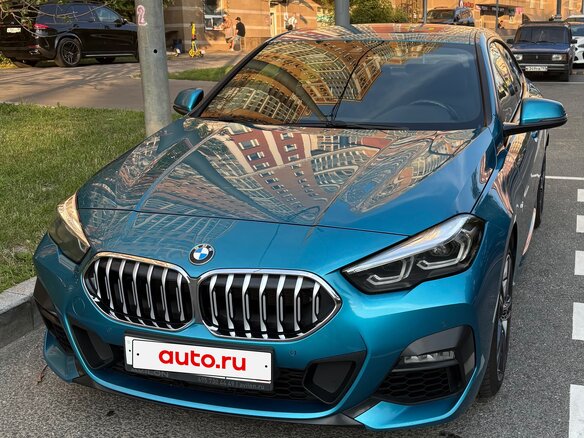 2021 BMW 2 серии Gran Coupe 218i F44, синий, 3400000 рублей