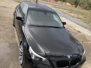 2005 BMW 5 серии 525i V (E60/E61), чёрный, 1200000 рублей, вид 4