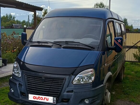 2005 ГАЗ ГАЗель (3221), синий, 350000 рублей - вид 7