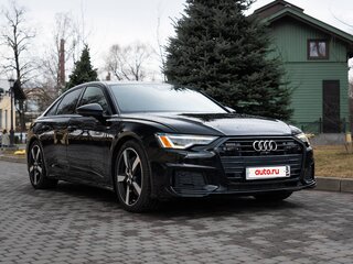 2020 Audi A6 55 TFSI V (C8), чёрный, 4500000 рублей, вид 5
