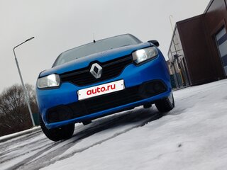 2014 Renault Logan II, синий, 699000 рублей, вид 3