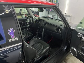 2006 Mini Hatch Cooper S I (R50), чёрный, 1050000 рублей, вид 4