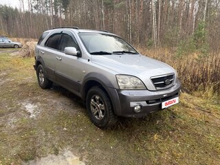 2005 Kia Sorento 5-speed I, серебристый, 600000 рублей, вид 4