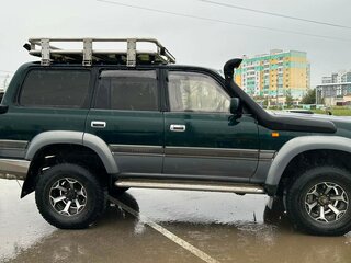 1997 Toyota Land Cruiser 80 Series Рестайлинг, зелёный, 2800000 рублей, вид 3