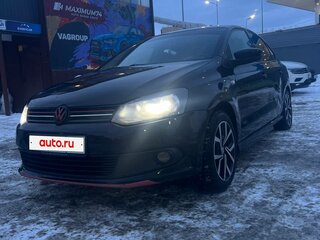 2013 Volkswagen Polo V, чёрный, 730000 рублей, вид 1