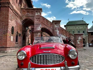 1960 Austin Healey 3000 5-speed I (BN7, BT7), красный, 7000000 рублей, вид 3