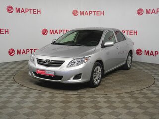 2008 Toyota Corolla X (E140, E150), серебристый, 854000 рублей, вид 1