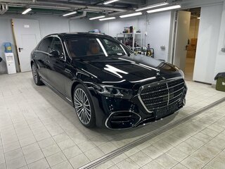 2026 Mercedes-Benz S-Класс 500 Long 4MATIC VII (W223) Рестайлинг, чёрный, 27810000 рублей, вид 2