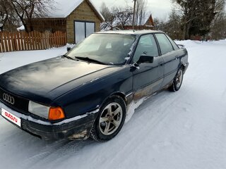 1988 Audi 80 IV (B3), синий, 85000 рублей, вид 1