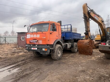 2008 КамАЗ 44108, оранжевый, 2500000 рублей, вид 1