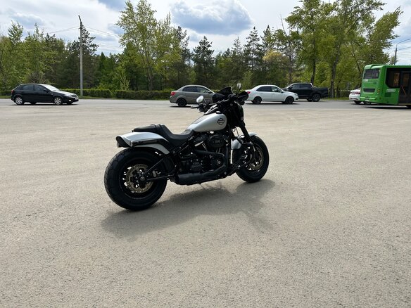 2020 Harley-Davidson Fat Bob, серебристый, 2180000 рублей - вид 15