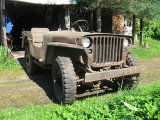 1942 Willys MB, зелёный, 3000000 рублей, вид 1