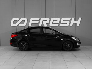 2016 Hyundai Solaris I Рестайлинг, чёрный, 548000 рублей, вид 5