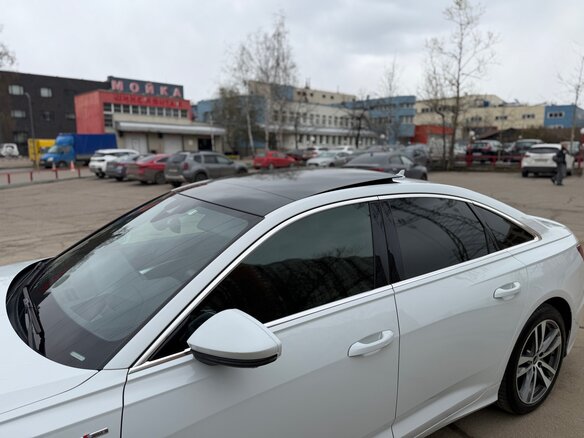 2020 Audi A6 45 TDI V (C8), белый, 5250000 рублей - вид 8