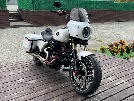 2016 Harley-Davidson Road King, белый, 1200000 рублей, вид 2