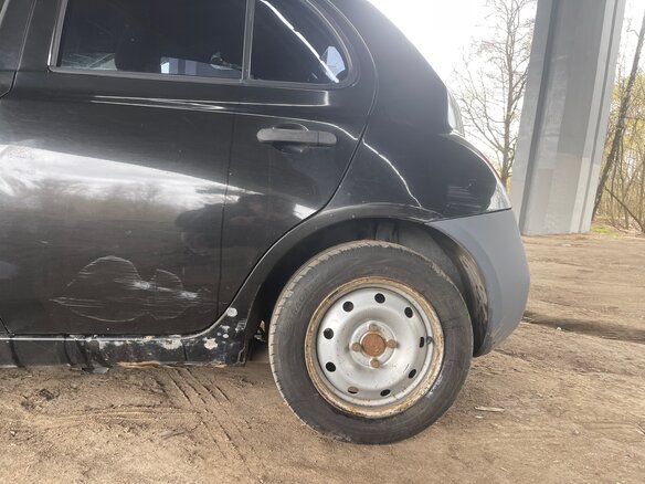 2006 Nissan Micra III (K12), чёрный, 330000 рублей - вид 9