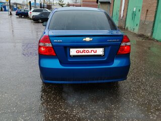 2010 Chevrolet Aveo I Рестайлинг, синий, 320000 рублей, вид 2