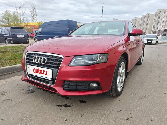 2008 Audi A4 IV (B8), красный, 900000 рублей - вид 2