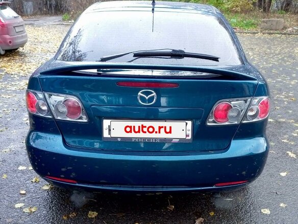 2007 Mazda 6 I (GG) Рестайлинг, синий, 610000 рублей - вид 6