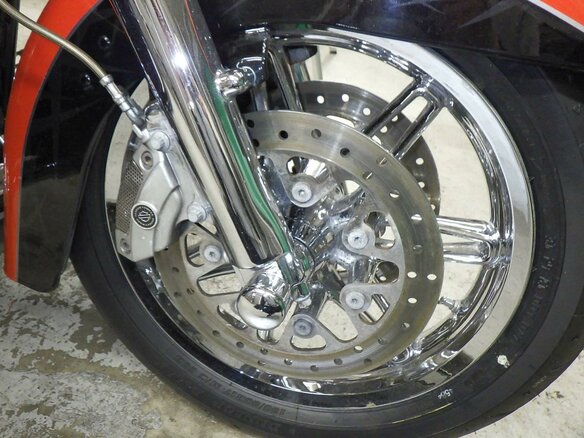 2011 Harley-Davidson Electra Glide, оранжевый, 1199000 рублей - вид 7