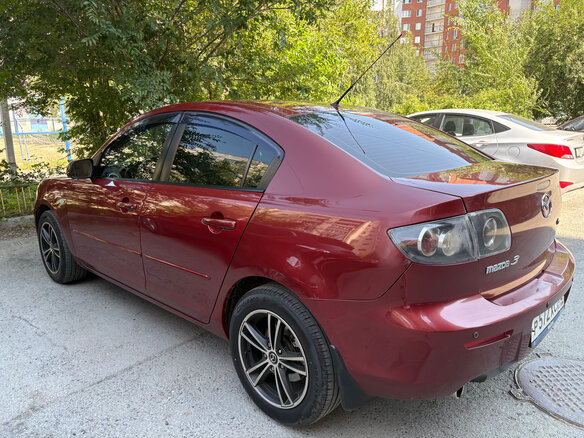 2008 Mazda 3 4-speed I (BK) Рестайлинг, красный, 651000 рублей - вид 14