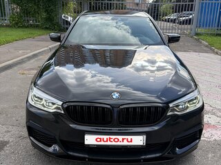 2019 BMW 5 серии 530i xDrive VII (G30/G31/G38), чёрный, 3990000 рублей, вид 2