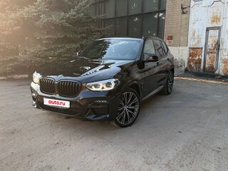 2020 BMW X3 M40d III (G01), чёрный, 6100000 рублей, вид 4