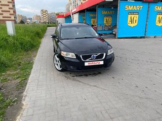 2008 Volvo V50 I Рестайлинг, чёрный, 710000 рублей, вид 2