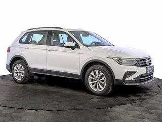 2021 Volkswagen Tiguan II Рестайлинг, белый, 2480000 рублей, вид 3