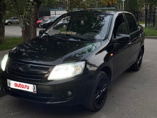 2012 Lada (ВАЗ) Granta I, синий, 300000 рублей, вид 4