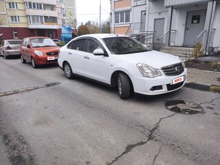 2014 Nissan Almera III (G15), белый, 780000 рублей, вид 2