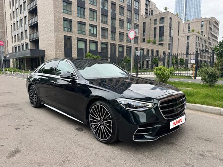2022 Mercedes-Benz S-Класс 400 d 4MATIC VII (W223), зелёный, 10800000 рублей, вид 5