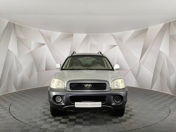 2003 Hyundai Santa Fe I, серебристый, 375150 рублей - вид 6