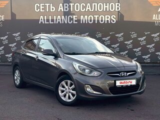 2013 Hyundai Solaris I, серый, 689000 рублей, вид 1