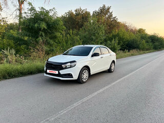 2018 Lada (ВАЗ) Vesta CNG I, белый, 600000 рублей, вид 1