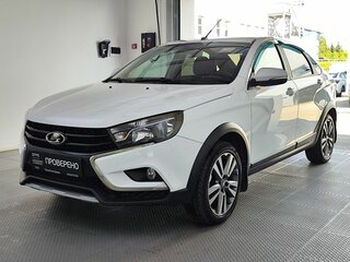 2021 Lada (ВАЗ) Vesta Cross I, белый, 1170000 рублей, вид 1