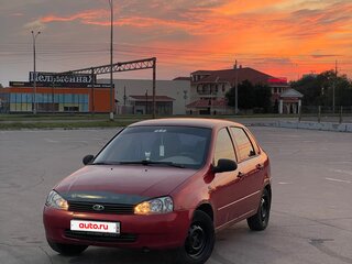 2006 Lada (ВАЗ) Kalina I, серебристый, 110000 рублей, вид 1