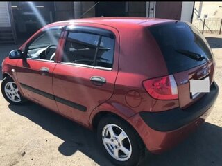 2008 Hyundai Getz I Рестайлинг, красный, 410000 рублей, вид 5