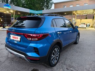 2020 Kia Rio X IV Рестайлинг, синий, 1740000 рублей, вид 4