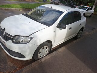 2014 Renault Logan II, белый, 195000 рублей, вид 1