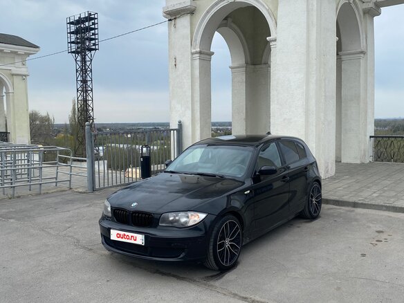 2009 BMW 1 серии 116i I (E81/E82/E87/E88) Рестайлинг, чёрный, 850000 рублей