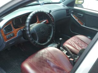 2003 Hyundai Elantra III (XD), серый, 200000 рублей, вид 5