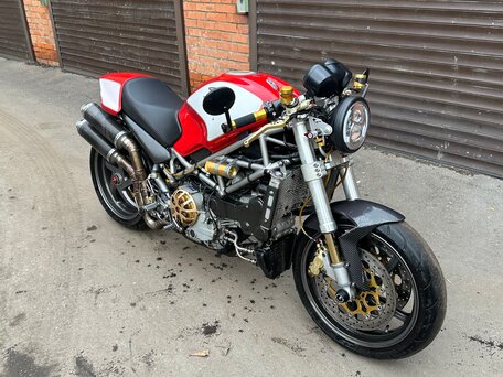 2006 Ducati Monster S4, красный, 550000 рублей, вид 3