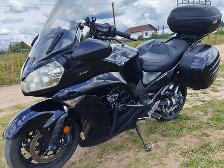 2012 Kawasaki GTR 1400 (Concours 14), чёрный, 880000 рублей, вид 1