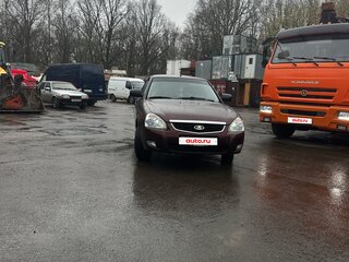 2013 Lada (ВАЗ) Priora I, пурпурный, 380000 рублей, вид 2