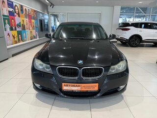 2009 BMW 3 серии 318i V (E90/E91/E92/E93) Рестайлинг, чёрный, 930000 рублей, вид 2